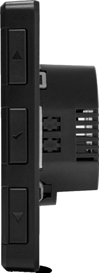ENGO Controls EONE-230B - Temperatūras regulators, 230 V, melns, internets, iebūvējams, ZigBee