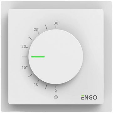 ENGO Controls BEZEL-1W - Rāmis SIMPLE sērijas kontrolieriem, balts