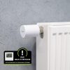 ENGO Controls ETRV-M30 - Bezvadu, elektroniska radiatora galva M30x1.5, darbināma ar baterijām, balta