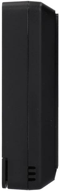 ENGO Controls E25-230B - Temperatūras regulators, 230V, melns, internets, virsmas montāžas ZigBee/868MHz