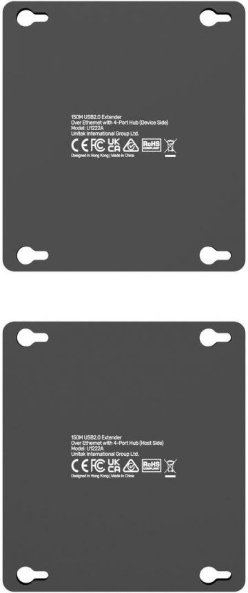 Unitek USB-C uz 4× USB-A pagarinātāja kabelis, izmantojot Ethernet, darbības rādiuss līdz 150 m 480 Mbps Unitek USB-C uz 4× USB-A pagarinātāja kabelis, izmantojot Ethernet, darbības rādiuss līdz 150 m 480 Mbps