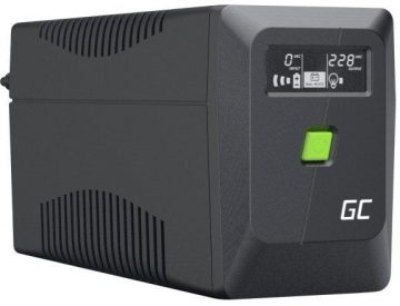 UPS nepārtrauktās barošanas avots Greencell PowerProof 850VA 480W LCD UPS nepārtrauktās barošanas avots Greencell PowerProof 850VA 480W LCD