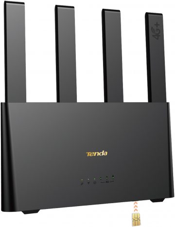 TENDA 4G08 LTE AC1200 maršrutētājs divjoslu Wi-Fi 4G+