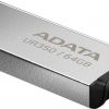 Adata UR350 64GB USB3.2 Gen2 metāla, melna zibatmiņa