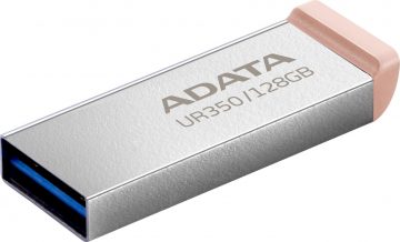 Adata USB zibatmiņa UR350 128GB USB3.2 Gen1 metāla brūna Adata USB zibatmiņa UR350 128GB USB3.2 Gen1 metāla brūna