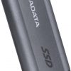 Adata SE880 4TB USB3.2A/C Gen2x2 ārējais SSD disks, pelēks