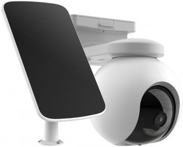 EZVIZ HB8 2K+ (4MP) bezvadu kamera + saules panelis