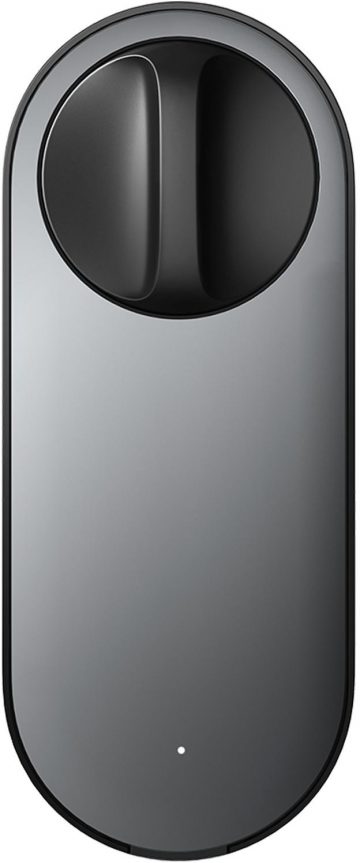 Aqara Smart Lock U200 Lite melna viedā durvju slēdzene EL-D03D
