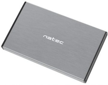 Natec Rhino GO SATA 2,5 collu USB 3.0 ārējā cietā diska korpuss, pelēks