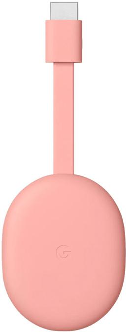 Google Chromecast 4K multivides atskaņotājs ar Google TV Pink
