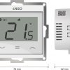 ENGO Controls E55-W - Temperatūras regulators 55x55 rāmim, 230V, balts, internets, Wi-Fi ENGO Controls E55-W - Temperatūras regulators 55x55 rāmim, 230V, balts, internets, Wi-Fi