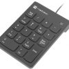Natec Goby 2 USB ciparu tastatūra, melna Natec Goby 2 USB ciparu tastatūra, melna