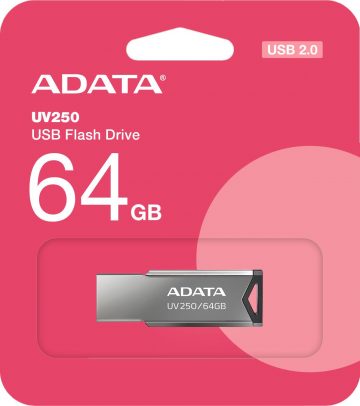 Adata Pendrive UV250 64GB USB2.0 Metāls
