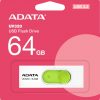 Adata Pendrive UV320 64GB USB 3.2 Gen1 Balts