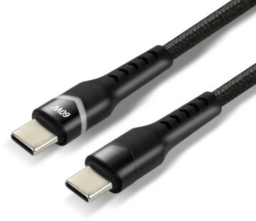 USB-C / USB-C RGB LED everActive CBB-1PDR KABELIS 100 cm 3A USB-C / USB-C RGB LED everActive CBB-1PDR KABELIS 100 cm 3A