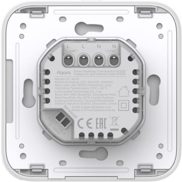 Aqara grīdas apsildes termostats W500 Termostats grīdas apsildei UT-A01D