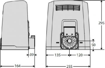 BFT DEIMOS ULTRA BT B600 INT komplekts 600 kg bīdāmajiem vārtiem