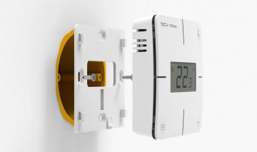 Sinum melns vadu telpas termostats R-S1 Tech Controllers