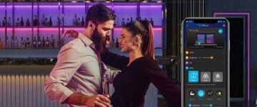 Govee H615A LED lentes gaisma 5m Wi-Fi LED lente, RGB