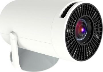 Zenwire R1 Full HD pārnēsājamais projektors ar Android Wifi un Bluetooth, pagriežams