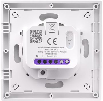 Viedais sienas slēdzis rullo žalūzijām SONOFF MINI-RBS-E Matter Viedais sienas slēdzis rullo žalūzijām SONOFF MINI-RBS-E Matter