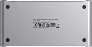 Unitek USB-C 10Gbps KVM slēdzis ar HDMI un starpsistēmu failu pārsūtīšanu Unitek USB-C 10Gbps KVM slēdzis ar HDMI un starpsistēmu failu pārsūtīšanu