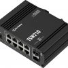 Teltonika TSW210 industriālais komutators 8xGE 2xSFP PoE+ (TSW210000010) DIN