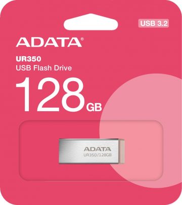 Adata USB zibatmiņa UR350 128GB USB3.2 Gen1 metāla brūna Adata USB zibatmiņa UR350 128GB USB3.2 Gen1 metāla brūna
