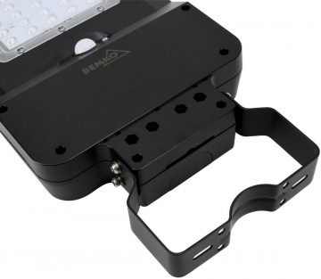 Saules LED ielu apgaismojums Solger 25W 3000LM 4000K IP65 melns PIR