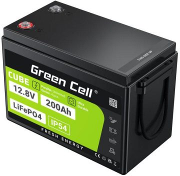 LiFePO4 zaļās šūnas kubs 12,8 V 200 Ah LFPGC12V200 Ah litija dzelzs fosfāta akumulators