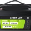 LiFePO4 zaļās šūnas kubs 12,8 V 100 Ah LFPGC12V100 Ah litija dzelzs fosfāta akumulators LiFePO4 zaļās šūnas kubs 12,8 V 100 Ah LFPGC12V100 Ah litija dzelzs fosfāta akumulators