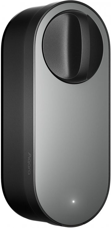 Aqara Smart Lock U200 Lite melna viedā durvju slēdzene EL-D03D