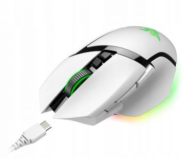 Razer Basilisk V3 Pro bezvadu pele, balta Razer Basilisk V3 Pro bezvadu pele, balta