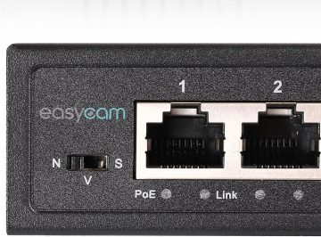 Komutators PoE EasyCam 8FE x POE + 2FE UPLINK 96W