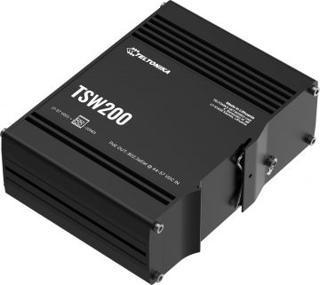 Teltonika TSW200 industriālais komutators 8xGE 2xSFP PoE (TSW2000000B0) DIN