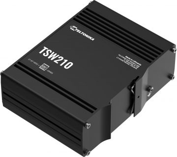 Teltonika TSW210 industriālais komutators 8xGE 2xSFP PoE+ (TSW210000010) DIN