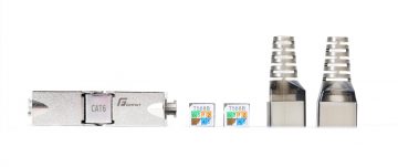 RJ45 SAVIENOTĀJS GETFORT CAT.6 modulārs bezinstrumentu