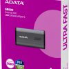 Adata SE880 4TB USB3.2A/C Gen2x2 ārējais SSD disks, pelēks