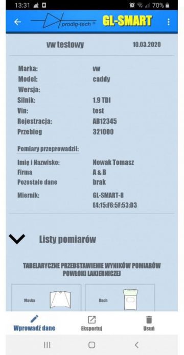 GL-SMART-XL krāsas biezuma mērītājs