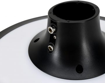 Saules parka lampa LED SOLUM 20W 2200LM 3000-4000K IP65 melna