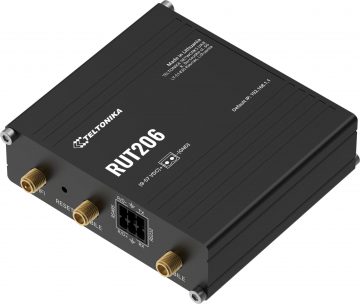 Teltonika RUT206 Industrial 4G/LTE maršrutētājs (RUT206010000)
