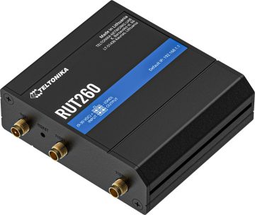 Teltonika RUT260 rūpnieciskais 4G/LTE maršrutētājs (RUT260000000)