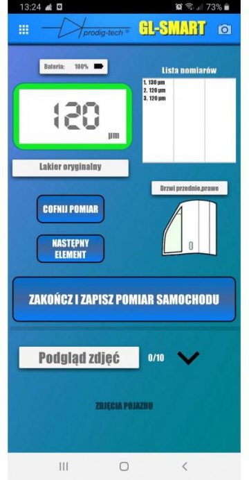 GL-SMART-2 krāsas biezuma mērītājs
