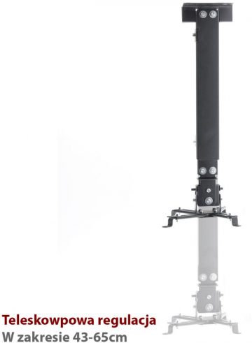 2-in-1 griestu/sienas projektora stiprinājums P-108