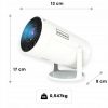 Zenwire R1 Full HD pārnēsājamais projektors ar Android Wifi un Bluetooth, pagriežams