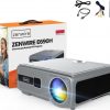 Zenwire E690H 1000 Ansi WiFi Android 11 projektors FULL HD 4K autofokuss