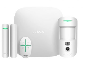 ALARM SECURITY STARTERKIT CAM/HDR WHITE 156253 AJAXALARM SECURITY STARTERKIT CAM/HDR WHITE 156253 AJAX
