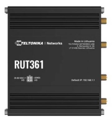 Wireless Router|TELTONIKA|Router|Mesh|IEEE 802.11 b/g|IEEE 802.11n|2x10/100M|LAN  WAN ports 2|4G|RUT361Wireless Router|TELTONIKA|Router|Mesh|IEEE 802.11 b/g|IEEE 802.11n|2x10/100M|LAN  WAN ports 2|4G|RUT361