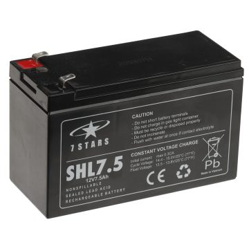 AKUMULATORS 12V/7.5AH-7STARS AKUMULATORS 12V/7.5AH-7STARS