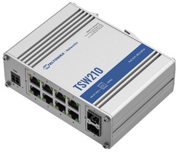 Switch|TELTONIKA|TSW210|8x10Base-T / 100Base-TX / 1000Base-T|2xSFP|TSW210